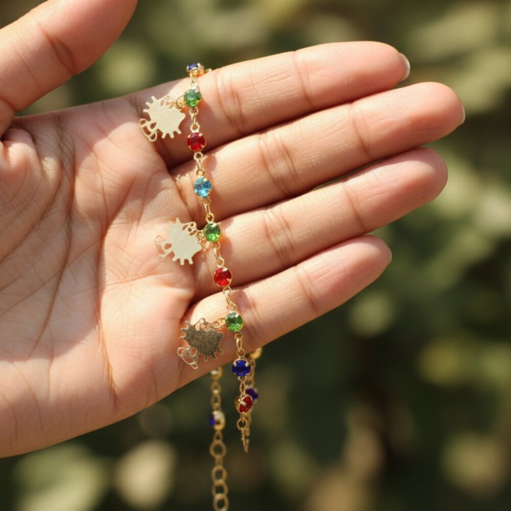 "Trendy Handmade Bracelet – A Thoughtful Gift for Girls & Women | UNVRC1305 - Picture 3 of 3